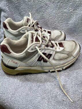 New Balance 1123 Running Shoes Sneakers Womens Size 7 White Purple Made in USA